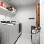 Separate utility room with lots of space.