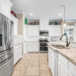 Stainless appliances. Awesome sized walk-in pantry. Beautiful granite.