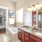 Owner's En-Suite Bath Virtually Staged.