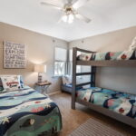 Upstairs bedroom #2…your guests will love this fun room!
