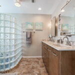 Owner's spacious bath area with a LARGE walk-in closet, dual sinks, and wait until you see the private large closet area.
