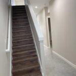 Stained Concrete and Wood like LVT