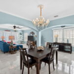 Dining looking toward the living area.