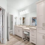 Two separate Vanities & tons of storage