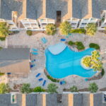 Beautifully landscaped pool area & Cabana