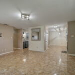 View towards dining and kitchen