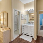 Private sink in the bedroom.