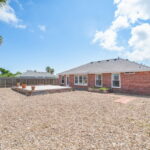 4-sided red brick home....