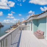 Balcony off the loft area