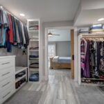 Huge closet with barn door