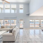 Wide open floor plan, spectacular water views. South canal facing orientation! Amazing you get no direct sunlight through the windows after 9AM.