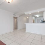 Dining area - looking towards the two bedrooms.