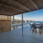 Covered deck perfect for enjoying a cocktail and enjoying the view.