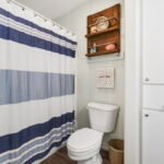 Guest bathroom, upstairs.