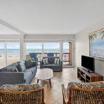 Living area - Wow! Look at your beach views.