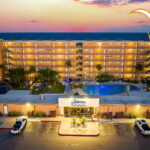 Unit #416 fourth floor beachfront unit.