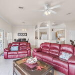 Living, Kitchen, Dining all with Water Views!