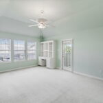 Upstairs - Bedroom #3. Access to covered patio