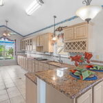 Spacious eat-in kitchen