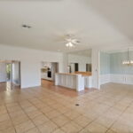 Entry way coming into the Living, Dining, bar, kitchen