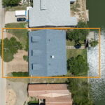 Aerial view of the home...