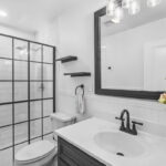 Primary Bathroom with step-in shower.
