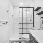 Beautifully updated Primary Bathroom.
