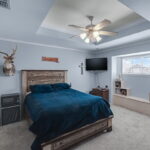 Upstairs bedroom, facing front of the home.