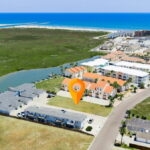 Aerial View of the Packery Channel out to the Gulf of Mexico. Location - Location - Location!