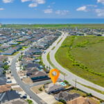 Just a short ride to the beach!