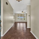 Step inside the welcoming foyer.