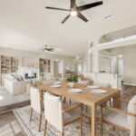 Virtually Staged Dining Area