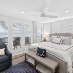 Floor-to-Ceiling windows with plantation shutters with VIEWS!!