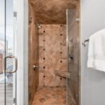 Bathroom #2 with a nice walk-in shower.