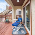 Covered seating area