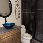 Downstairs full bath.