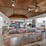 Massive Outdoor Kitchen