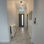 Entry with Modern Lighting fixtures throughout the home