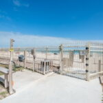 Private Entrance To The Beach