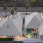 Aerial view of this beautiful property.