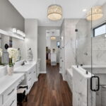 This ensuite is like walking into a spa! GORGEOUS!!