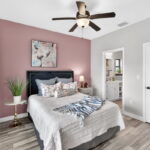 Bedroom #3 - next to its own bath area.