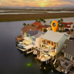 Ski-basin, Intracoastal Waterway and Laguna Madre in the distance. Only minutes away by boat!