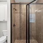 Hall guest bath with full shower.