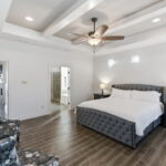 What a spacious primary sleeping area - with it's own private ensuite.