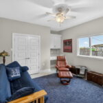 4th Guest Bedroom with a built-in desk.