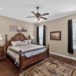 Very spacious primary bedroom.