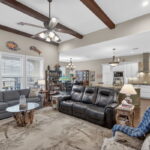 Open floor plan. Great for entertaining.