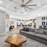 Over-sized living area.