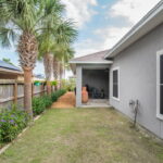 Nice yard for pets or Kiddos.